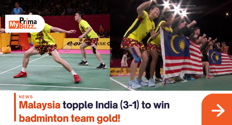 Malaysia Badminton Team Gold