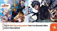 2023 Upcoming Anime