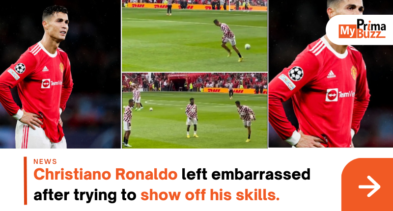 C.ronaldo Left Embarrassed After Trying To Show Off