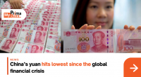 China’s Yuan Hits Lowest Since The Global Financial Crisis