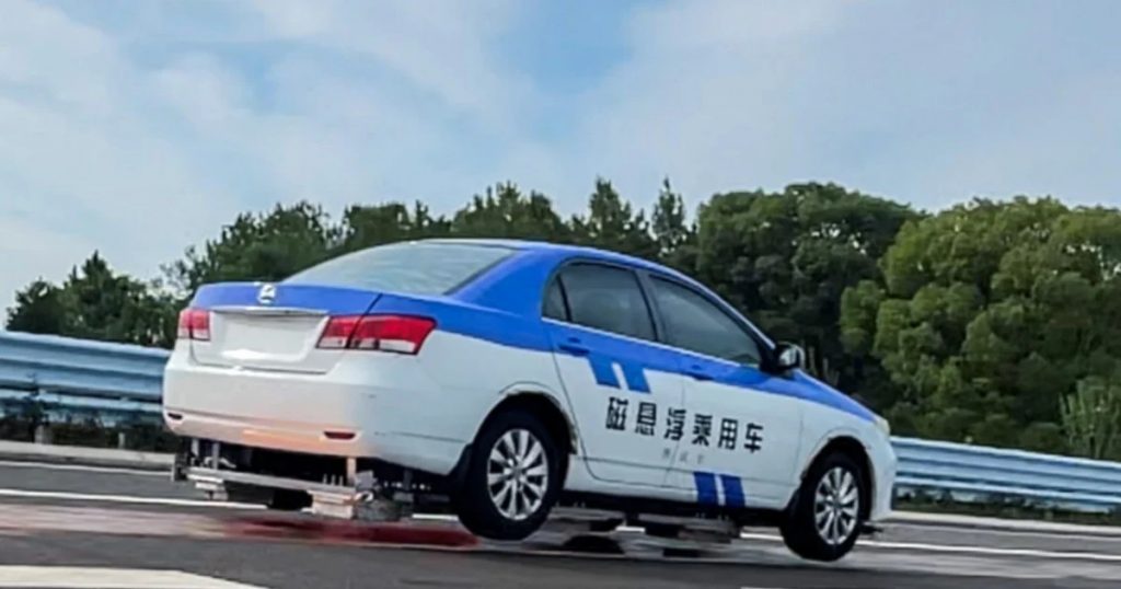 Flying Car Via Magnet