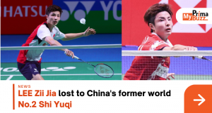 Lee Zii Jia Lost To China'S Former World No.2 Shi Yuqi