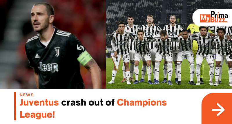 Juventus Crash Out Of Champions League!