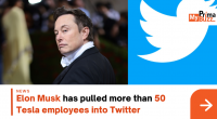 Elon Musk Has Pulled More Than 50 Tesla Employees Into Twitter